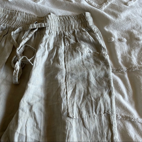 Rag and Bone Pant Bottom Pockets Elastic Hem Waist Straight Leg Small - Picture 5 of 8